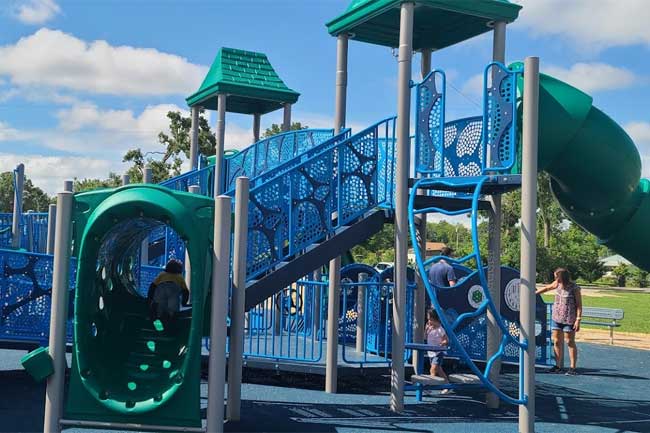 Playground at Gilbert-Stephenson Park