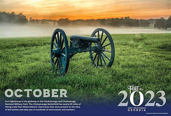 Fort Oglethorpe Delivers 2023 Calendars